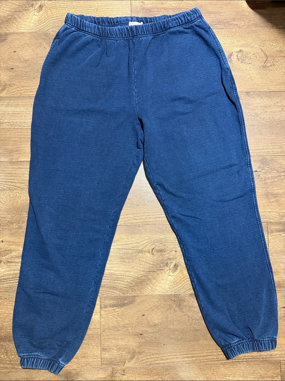 Good American Women’s Size 4 Dark Wash Jogger Pants – Denim Look